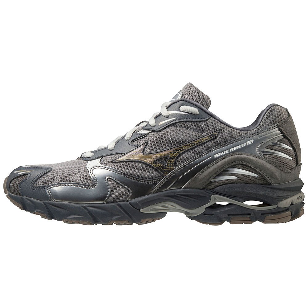 Damske Tenisky Mizuno Wave Rider 10 Siva Vypredaj NLDJ97320